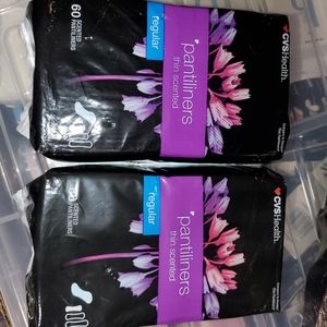 2 packages of CVS liners new